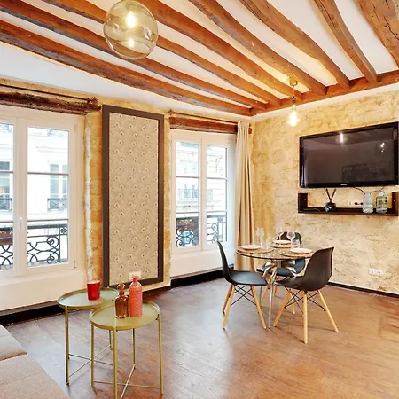 Marais - Vosges Luxury Flat 公寓 *
